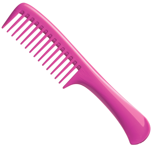 Расческа на белом фоне