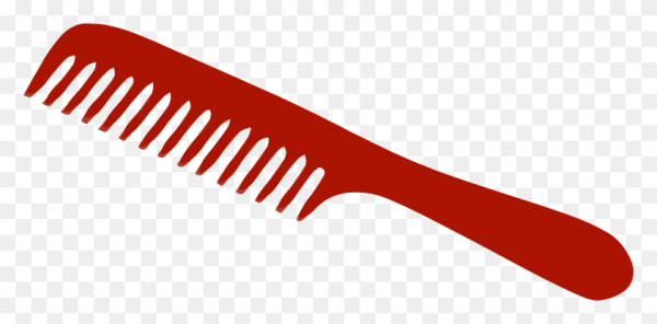 Расческа без фона