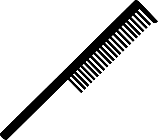 Расческа силуэт