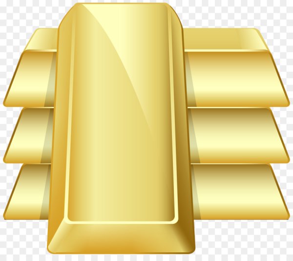 Слиток золота вектор