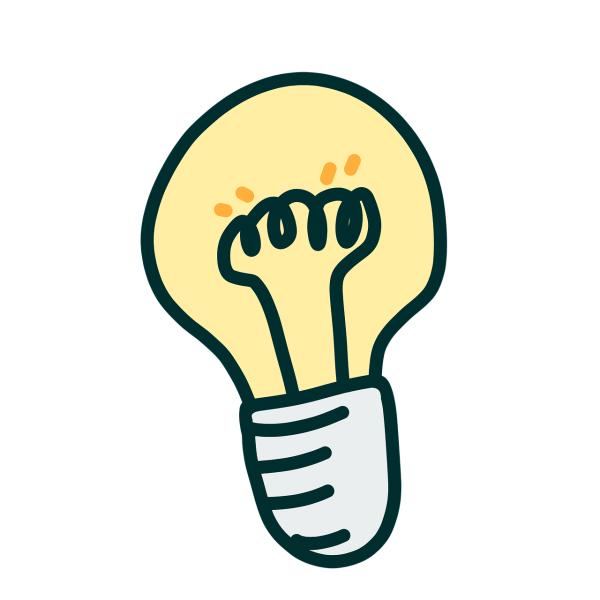 Лампочка идея