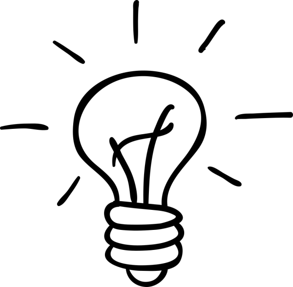 Лампочка идея