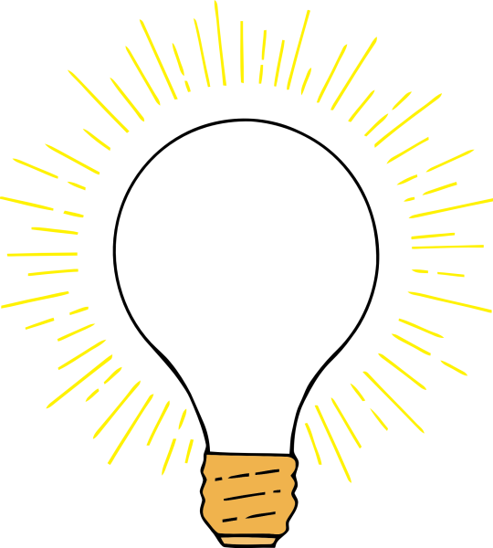 Лампочка идея