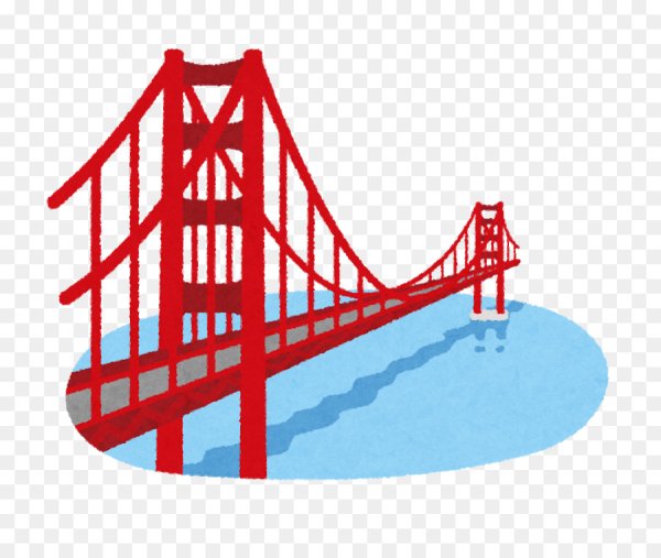 Мост Голден гейт вектор