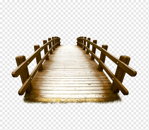 Мостик на прозрачном фоне