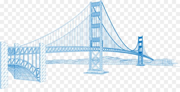 Мост Голден гейт вектор