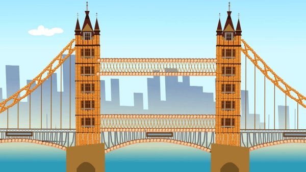 Иллюстрации мостов для детей