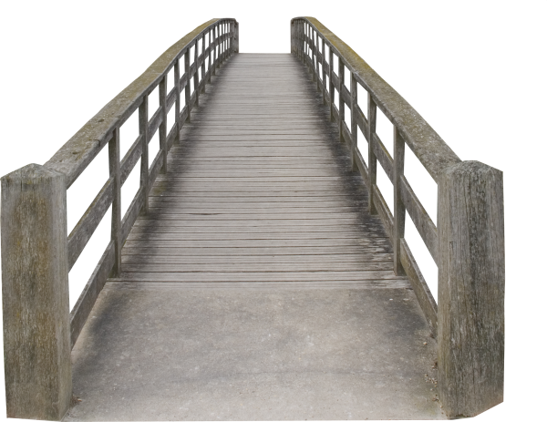 Каменные перила моста