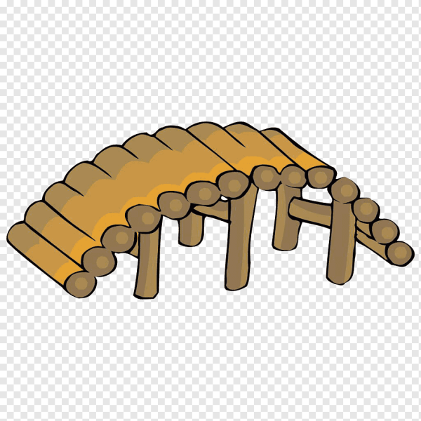 Мостик мультяшный