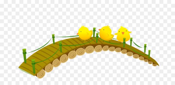 Мостик мультяшный