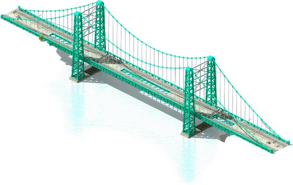 Мост без фона