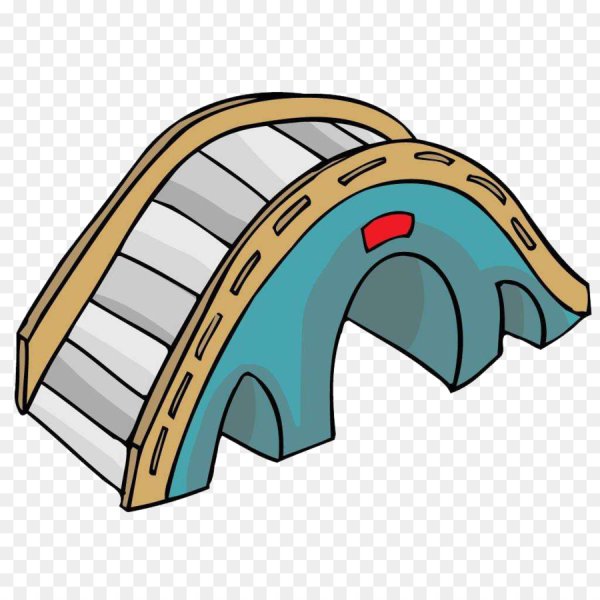 Нарисовать мостик