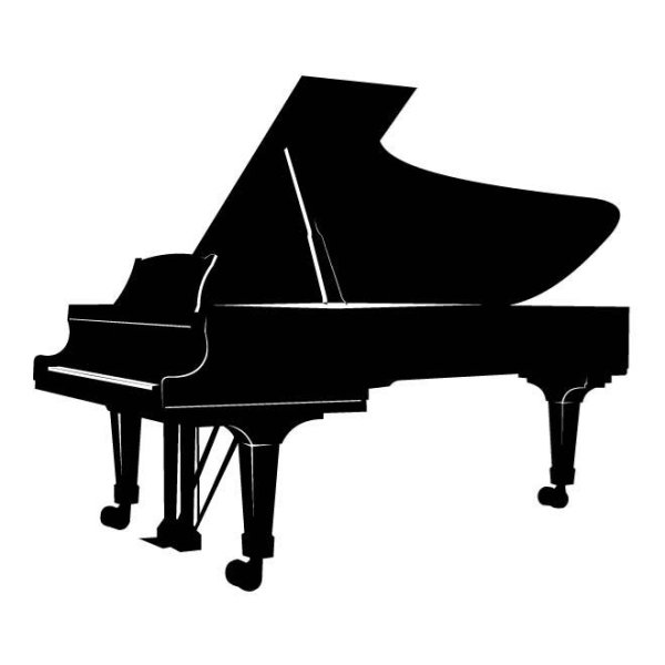 Рояль силуэт