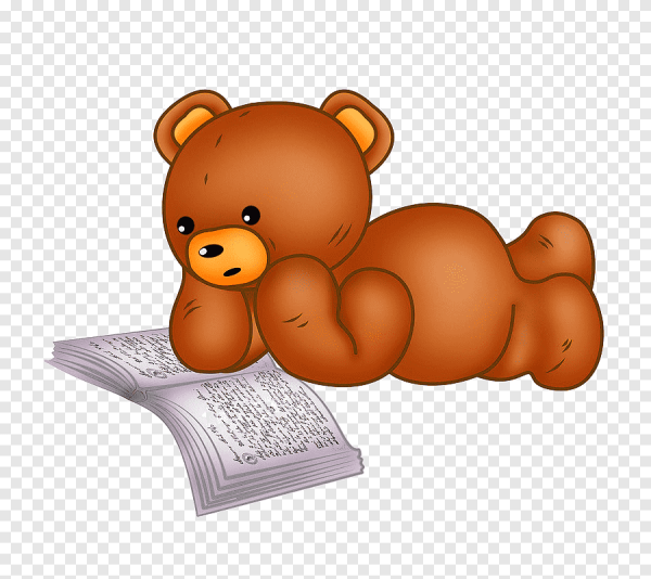 Медвежонок с книжкой