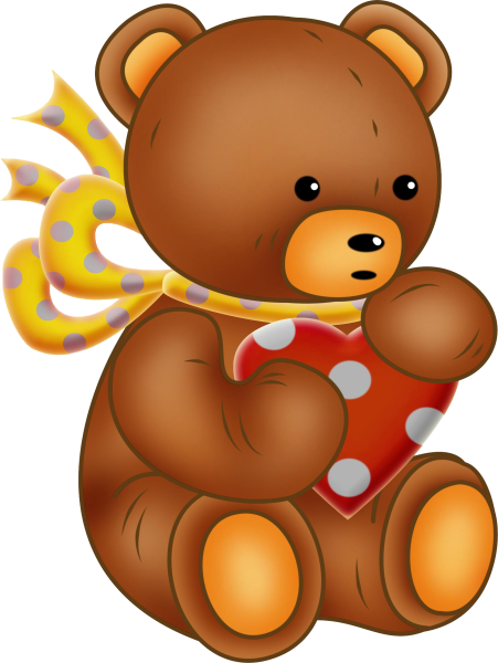 Отрисовка Медвежонок