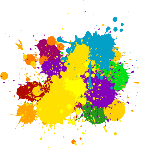 Разноцветные Кляксы