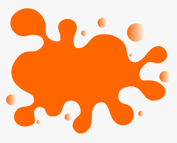 Оранжевая Клякса