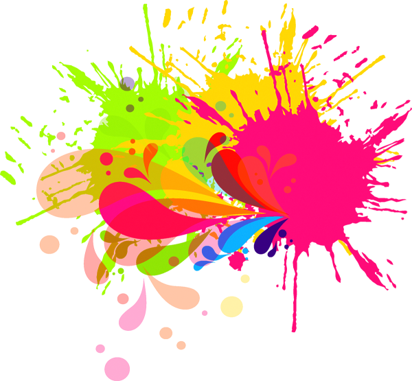 Брызги краски