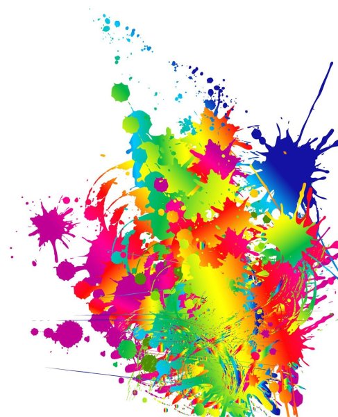 Цветные Кляксы