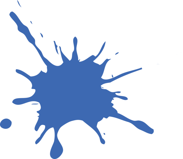 Кляксы краски