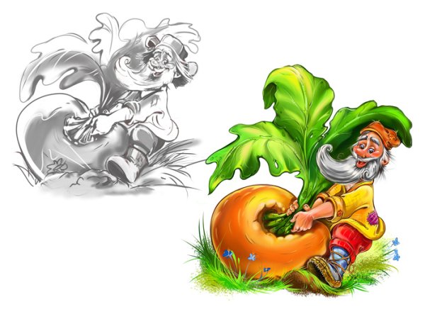 Репка картинки для детей