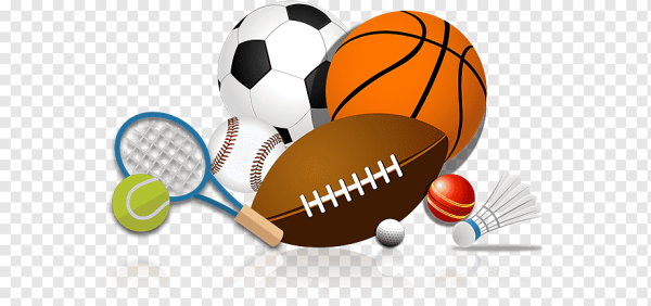 Цветные силуэты спортсменов