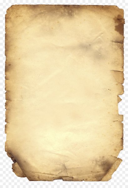 Состаренный лист бумаги