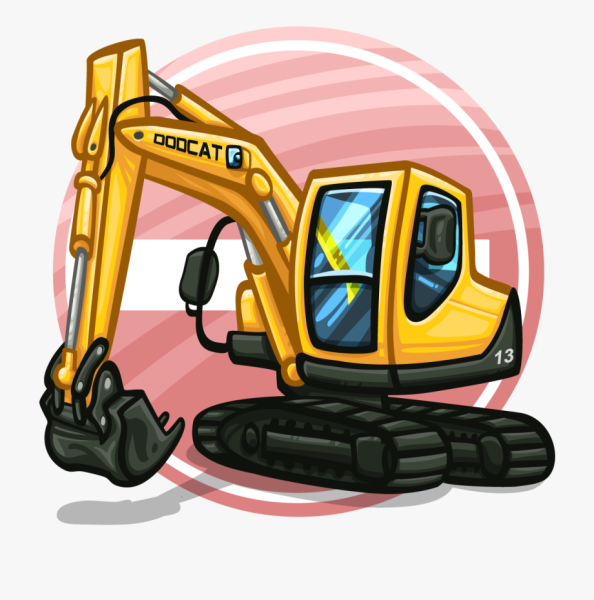 Силуэты строительной техники