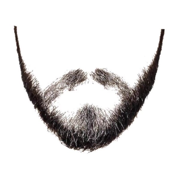 Трафарет для бороды