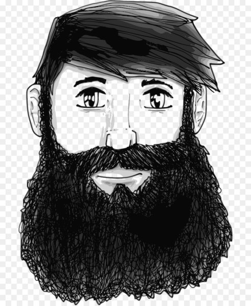 Рыжая борода для фотошопа