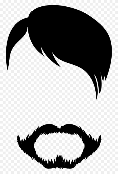 Борода силуэт