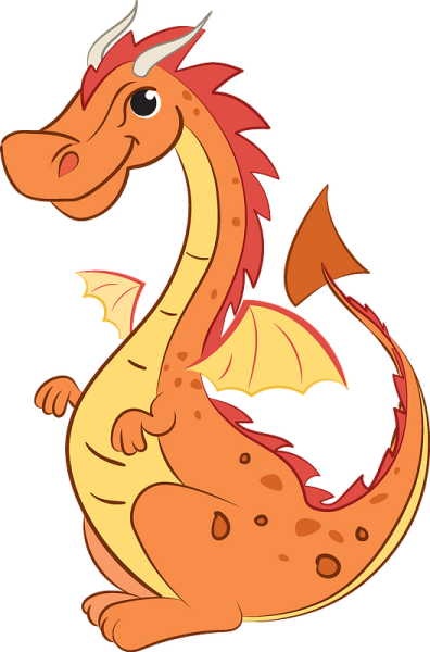 Малыш дракон клипарт