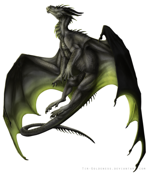 Дракон арт на прозрачном фоне