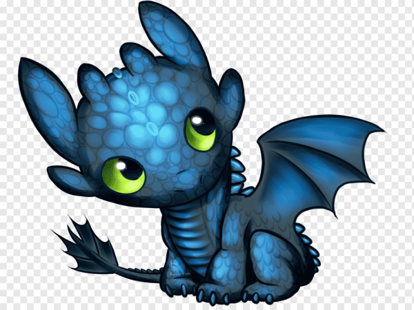 Мультяшный дракончик