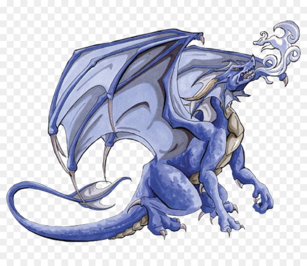 Дракон на прозрачном фоне