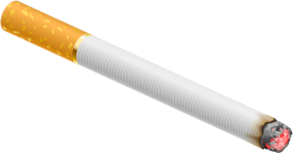 Зажженная сигарета