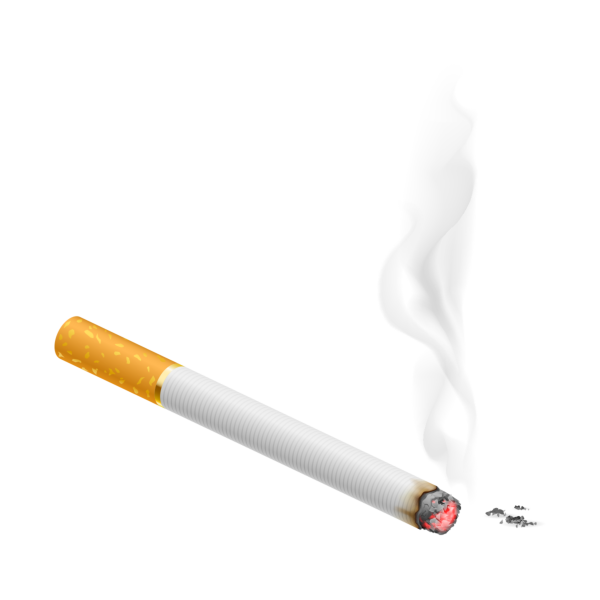 Горящая сигарета