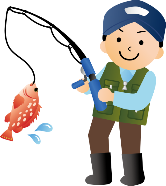 Рыбак рисунок