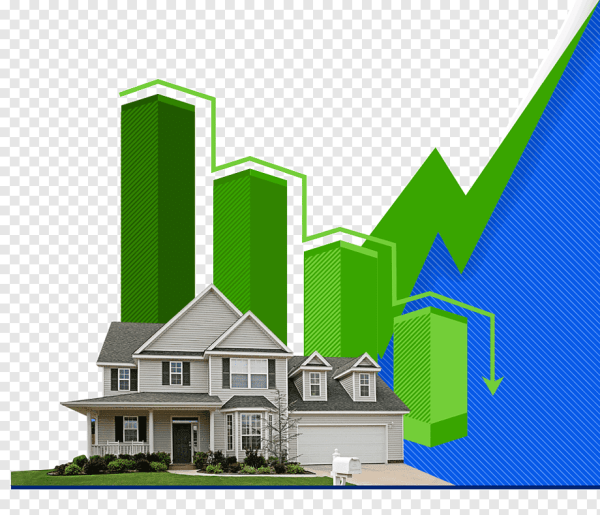 Недвижимость на прозрачном фоне