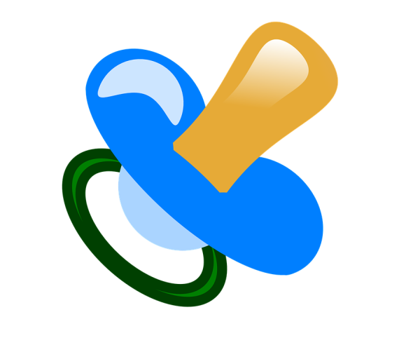 Пустышка на прозрачном фоне