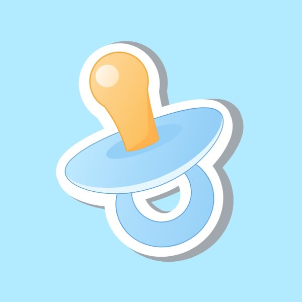 Голубая соска