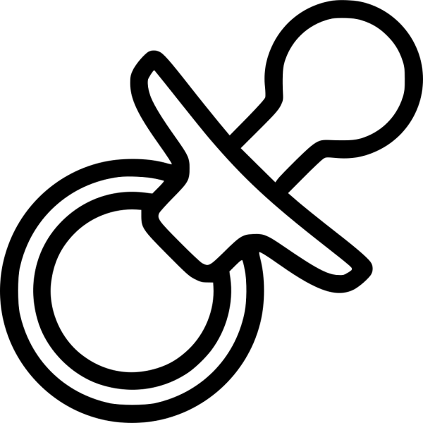 Соска нарисованная