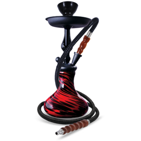 Кальян на белом фоне