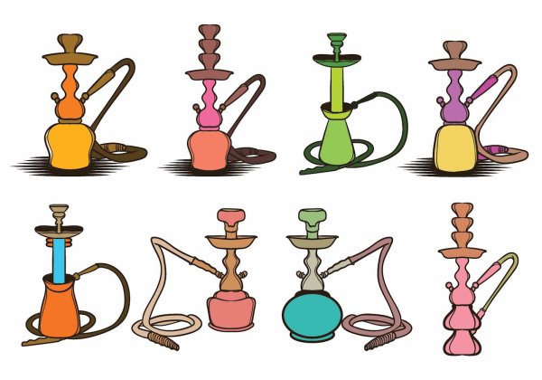 Векторный кальян