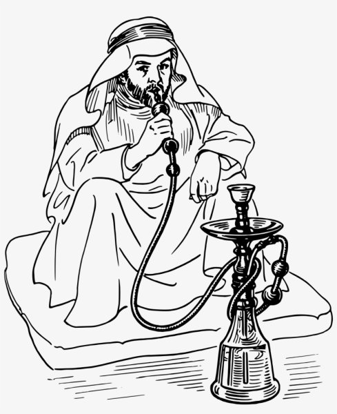 Кальян набросок