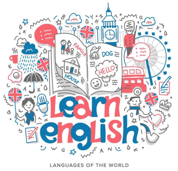Английский язык иллюстрации