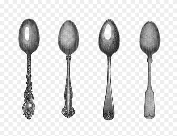 Нарисовать ложку