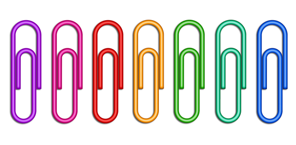 Смайл скрепка