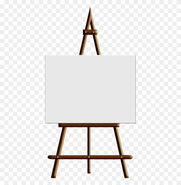 Мольберт с холстом