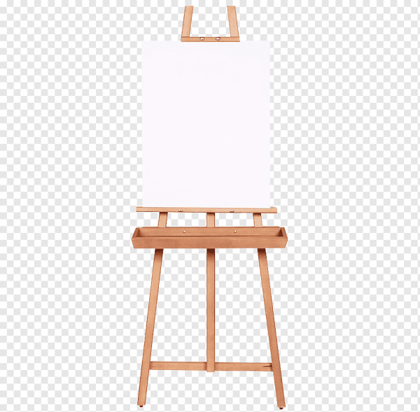 Мольберт без фона